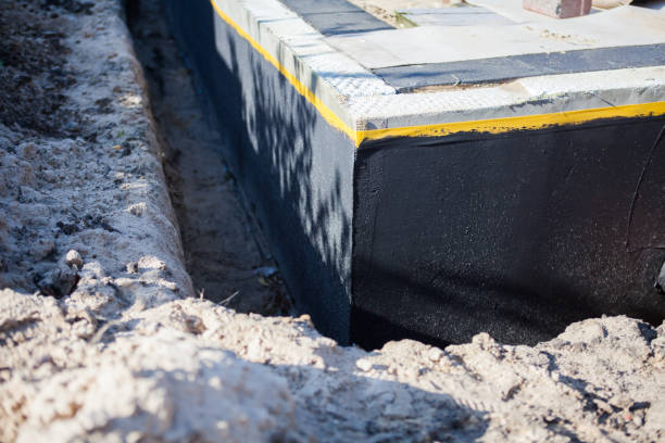 Professional Emergency Waterproofing technician working in Allenwood, NJ
